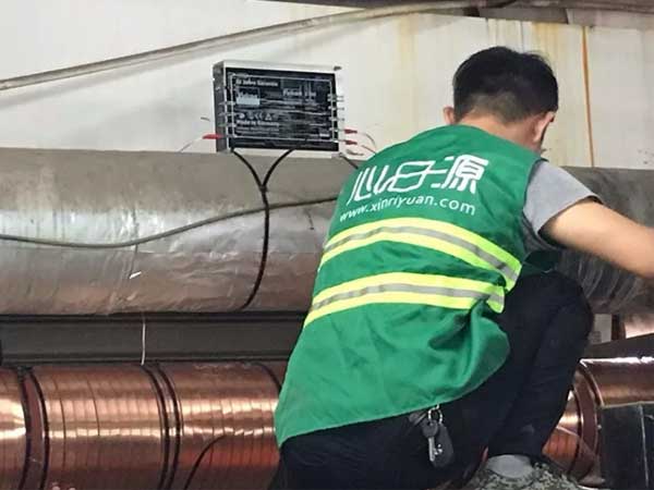 沃肯電子除垢儀安裝現(xiàn)場(chǎng)