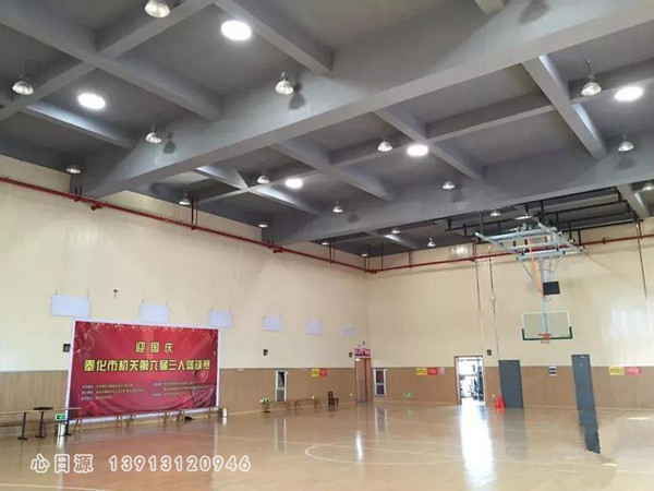 索樂圖采光照明系統應用于體育館